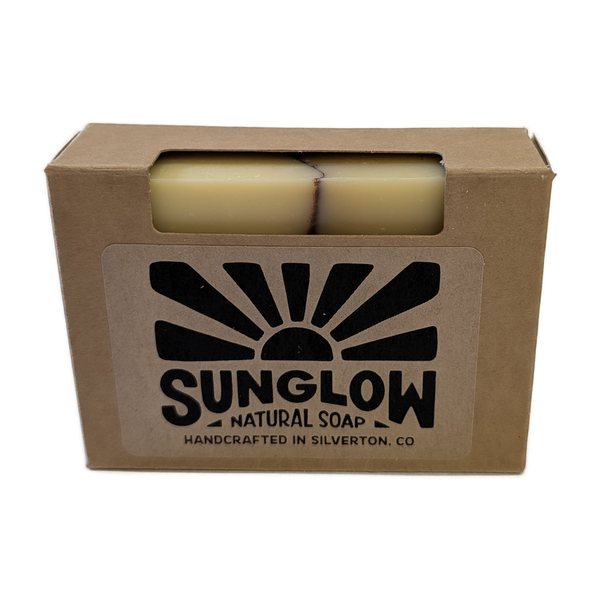 A single boxed bar of First Light soap